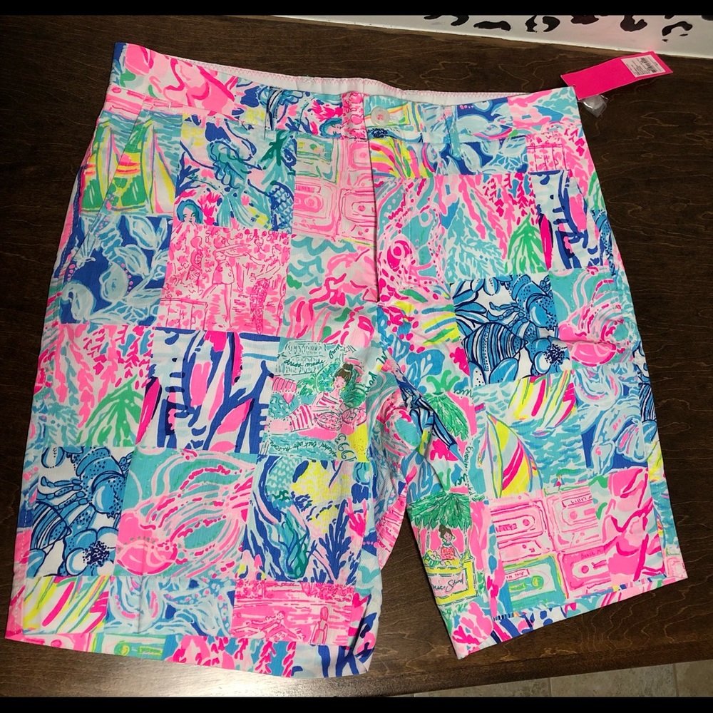 NWT Men’s Lilly Pulitzer Beaumont shorts. Sz 34